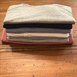 lululemon athletica Short Sleeve Tees - Gray, Blue, White, Pink